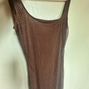 ChocolateSequin Maxi Dress